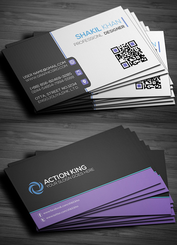 45 Best Free Psd Business Card Templates Designyep Pertaining To Freelance Business Card Template