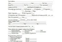 45 Free Credit Application Form Templates Samples Free Regarding Business Account Application Form Template