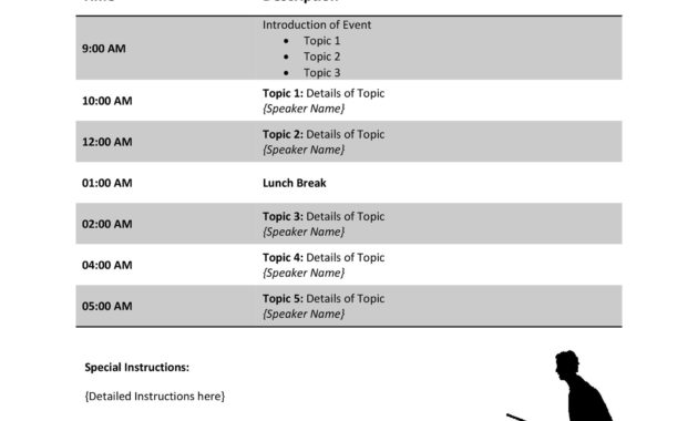 46 Effective Meeting Agenda Templates ᐅ Templatelab Throughout Template For An Agenda For A Meeting
