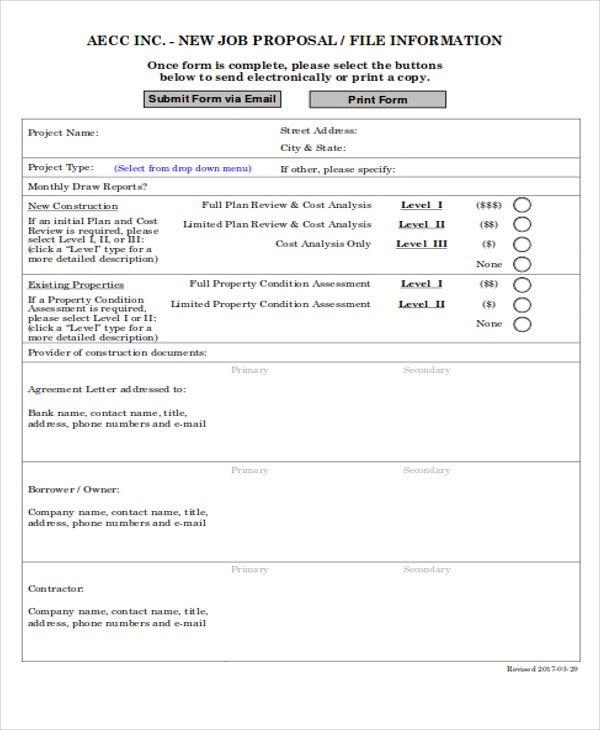 46 Free Proposal Templates Word Pdf Free Premium For Amazing New Position Proposal Template