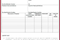 5 Cafta Certificate Of Origin Form Download 41135 Throughout Certificate Of Origin Template Word