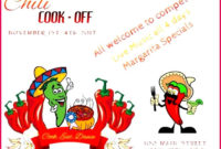 5 Chili Cook Off Certificates Templates 09795 Fabtemplatez Within Amazing Chili Cook Off Certificate Template