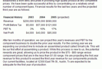 5 Executive Summary Templates Excel Pdf Formats For Template For Writing A Music Business Plan