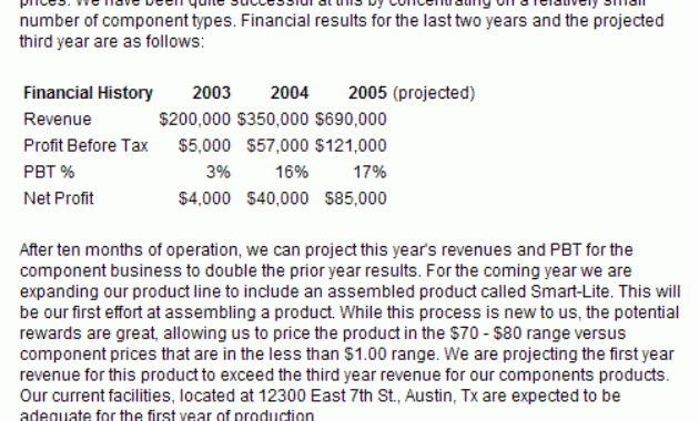5 Executive Summary Templates Excel Pdf Formats For Template For Writing A Music Business Plan