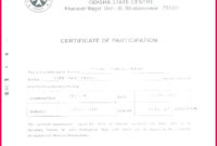 5 Fit Test Certificate Template 60347 Fabtemplatez In Printable Veterinary Health Certificate Template