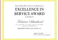 5 Free Community Service Certificate Template 66845 Intended For Certificate Of Service Template Free