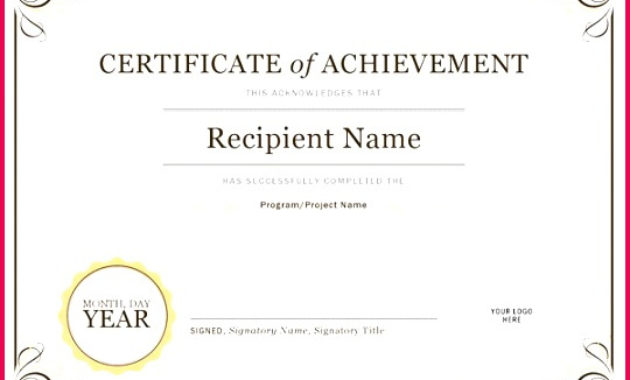 5 Fun Student Certificate Templates 95177 Fabtemplatez For Amazing Student Council Certificate Template