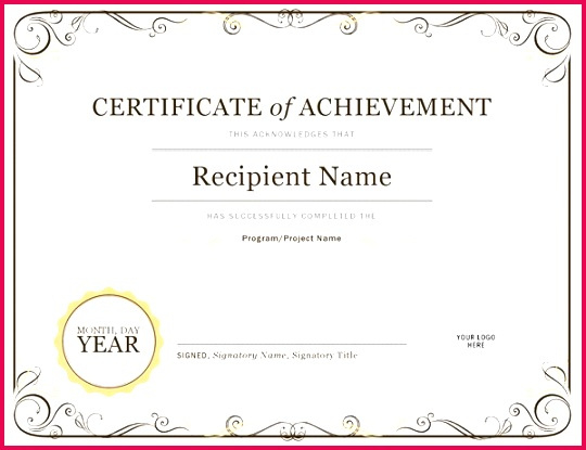 5 Fun Student Certificate Templates 95177 Fabtemplatez For Amazing Student Council Certificate Template