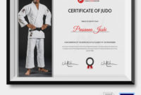 5 Judo Certificates Psd Word Designs Design Trends In Boxing Certificate Template