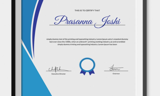 5 Marathon Certificates Psd Word Designs Design With Regard To Badminton Certificate Templates