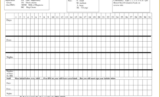 5 Medication Log Sheet Fabtemplatez In Medication Dispensing Log Template
