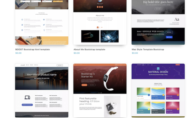 5 New Free Bootstrap Templates Download Give Your Site Up Inside Bootstrap Templates For Business