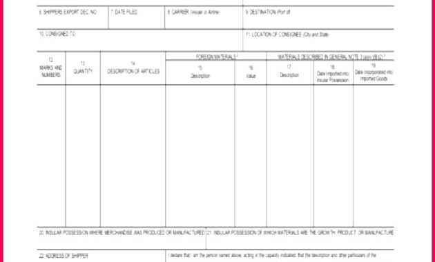 5 Pdf Nafta Certificate Of Origin Template 44695 Regarding Best Nafta Certificate Template