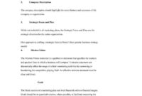 5 Professional Marketing Plan Templates Free Premium Inside Internal Business Proposal Template