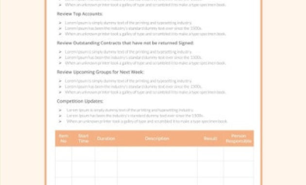 5 Sales Meeting Agenda Templates Pdf Doc Pages Free Intended For Sales Meeting Agenda Templates