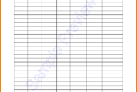 5 Self Employment Ledger Template Excel Ledger Review For Record Keeping Template For Small Business