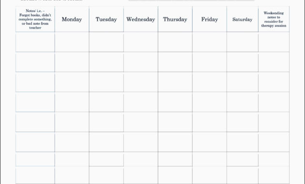 5 Student Assignment Planner Template Sampletemplatess Pertaining To Homework Agenda Template