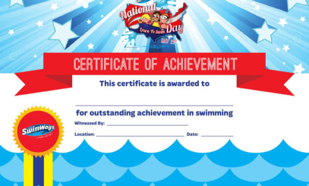5 Swimming Certificate Templates Free Download Intended For Swimming Certificate Templates Free