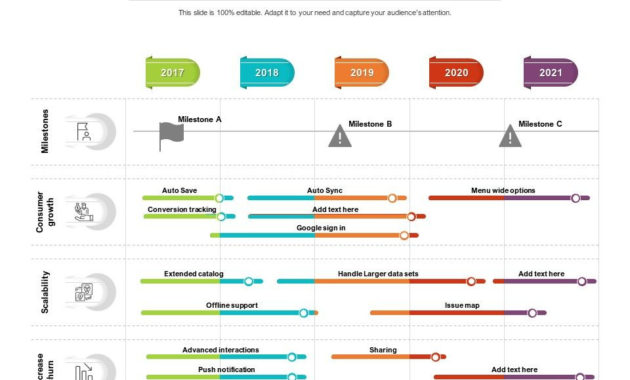 5 Year Development Roadmap For E Commerce Business For Business Plan Template For App Development