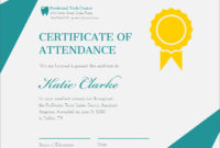 50 Free Creative Blank Certificate Templates In Psd For Attendance Certificate Template Word