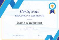 50 Free Creative Blank Certificate Templates In Psd Inside Blank Certificate Of Achievement Template