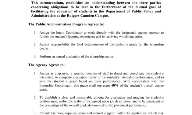 50 Free Memorandum Of Understanding Templates Word ᐅ For Template For Memorandum Of Understanding In Business