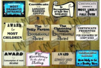 50 Most Likely To Awards Template Ufreeonline Template In Awesome Free Most Likely To Certificate Templates