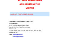 50 Professional Company Profile Templates Word ᐅ Templatelab Throughout Free Business Profile Template Word