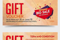 51 Premium Free Psd Professional Gift Certificates Regarding Company Gift Certificate Template