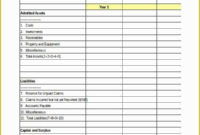 56 Free Business Balance Sheet Template With Small Business Balance Sheet Template