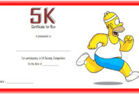 5K Race Certificate Template 7 Best Ideas Throughout Quality Table Tennis Certificate Templates Free 10 Designs