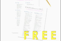 6 Baby Shower Planner Printable Sampletemplatess In Quality Baby Shower Agenda Template