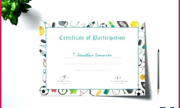 6 Badminton Participation Certificate Template 96648 Throughout Awesome Badminton Certificate Templates