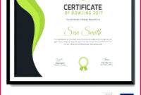 6 Bowling Certificate Template Free 31139 Fabtemplatez With Badminton Certificate Template