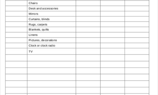 6 Business Inventory List Templates Free Word Pdf For Business Process Inventory Template