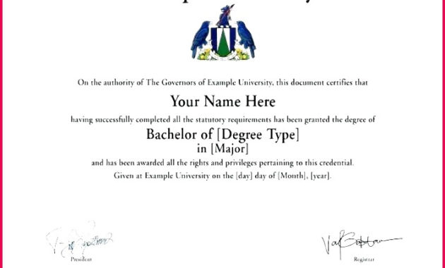 6 College Degree Certificates Templates 81088 Fabtemplatez In Amazing Masters Degree Certificate Template