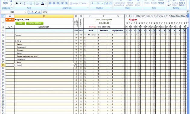 6 Construction Estimate Template Excel Excel Templates Inside Web Design Cost Estimate Template