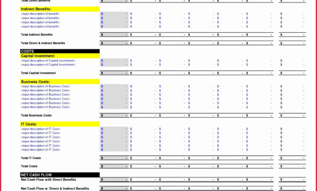 6 Free Excel Work Schedule Template Excel Templates For Cost And Benefit Analysis Template