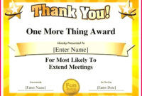 6 Fun Employee Award Certificate Templates 32347 Intended For Quality Best Employee Certificate Template