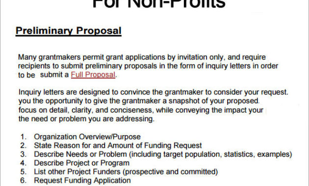 6 Grant Proposal Templatespdfdoc Download Intended For Amazing Grant Proposal Template Word