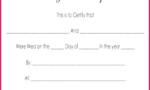 6 Marriage Certificate Templates In Spanish 47372 Inside Quality Marriage Certificate Translation From Spanish To English Template