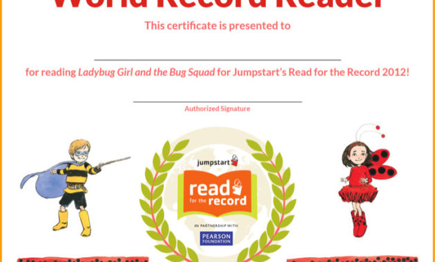 6 Reading Certificate Templates Free Download For Amazing Reading Achievement Certificate Templates