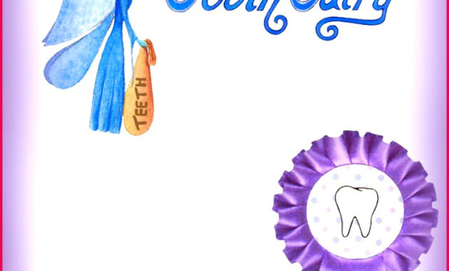 6 Tooth Fairy Certificate Templates Free 55312 Fabtemplatez With Amazing Tooth Fairy Certificate Template Free