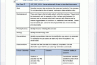 60 X Software Development Lifecycle Templates Ms Word Inside Business Rules Template Word