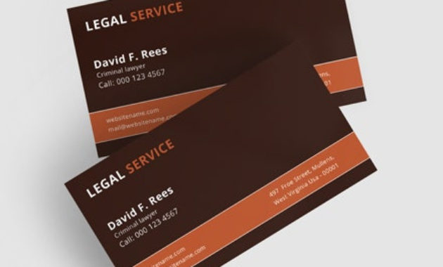 68 Free Printable Business Card Templates Word Doc In Legal Business Cards Templates Free