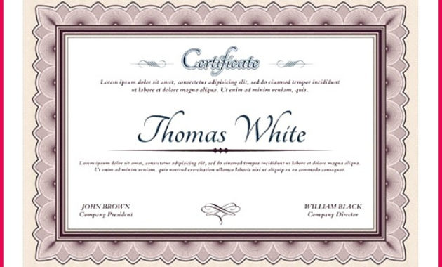 7 Academic Excellence Certificate Template 98663 For Printable Academic Excellence Certificate