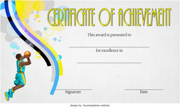 7 Basketball Achievement Certificate Editable Templates Intended For Netball Participation Certificate Templates