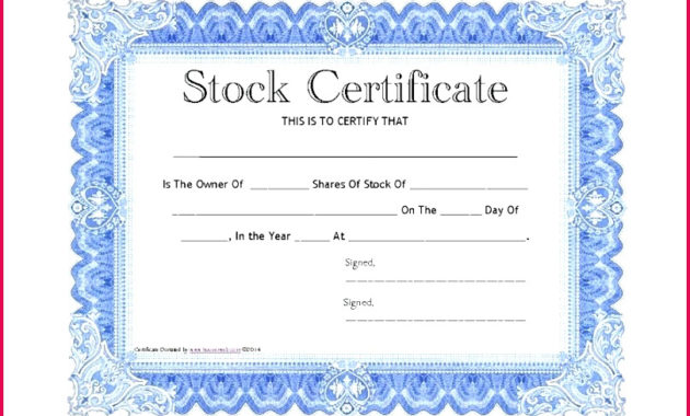7 Common Shares Stock Certificate Form 12374 Fabtemplatez Throughout Corporate Share Certificate Template