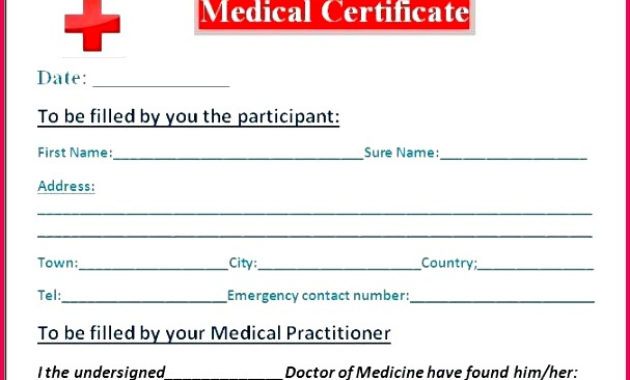 7 Free Fake Medical Certificate Template 65696 Fabtemplatez With Fake Medical Certificate Template Download