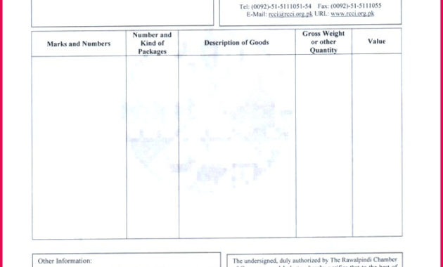 7 Free Nafta Certificate Of Origin Template 34596 Regarding Nafta Certificate Template